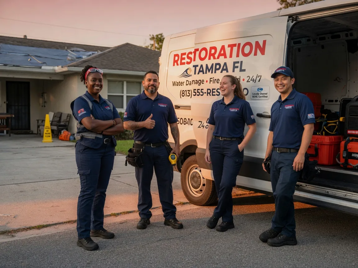 Water Damage Restoration company in Hinton, OK